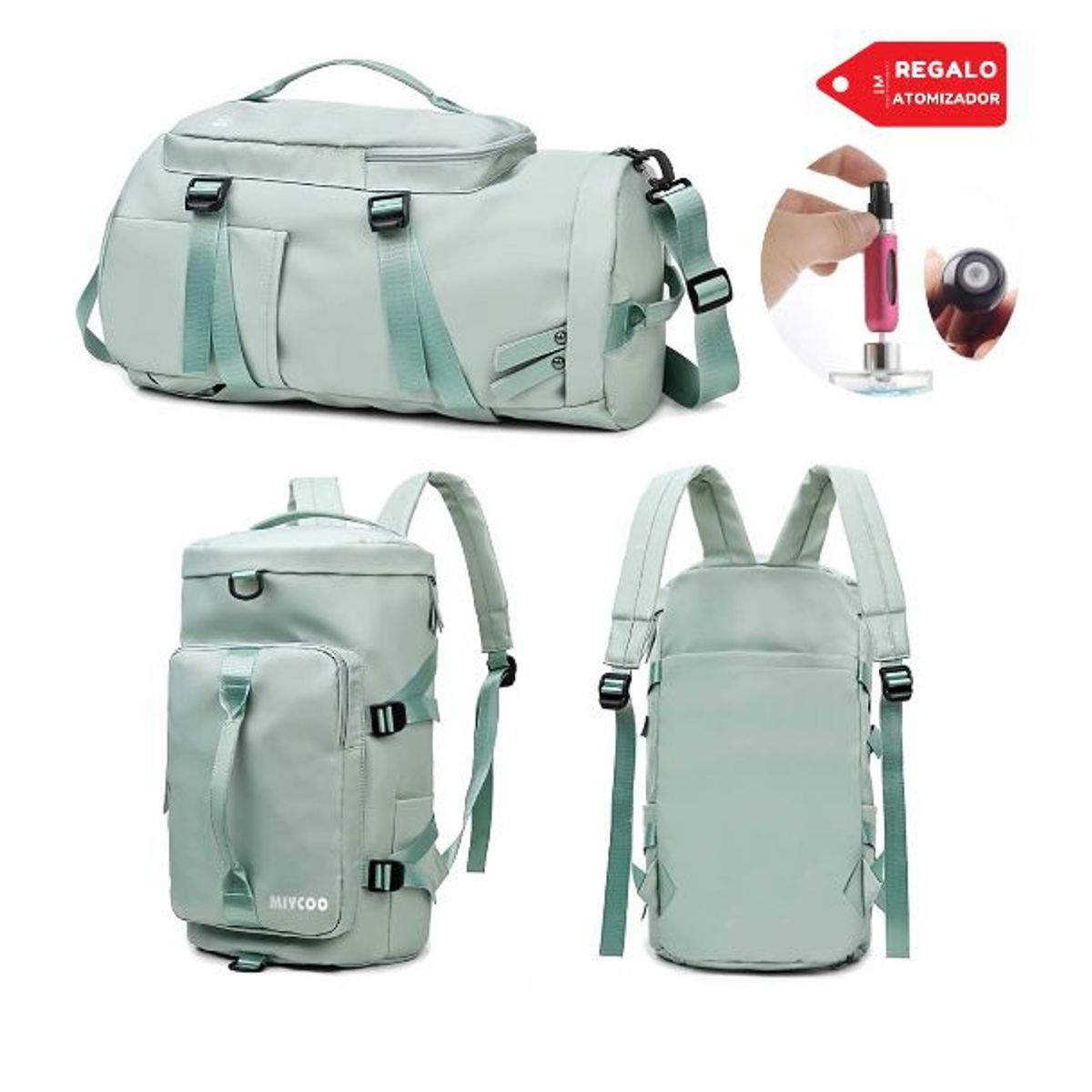 GENERICO - Mochila Bolso de Viaje Multiusos Bolsa de Gimnasio Maleta Deportiva