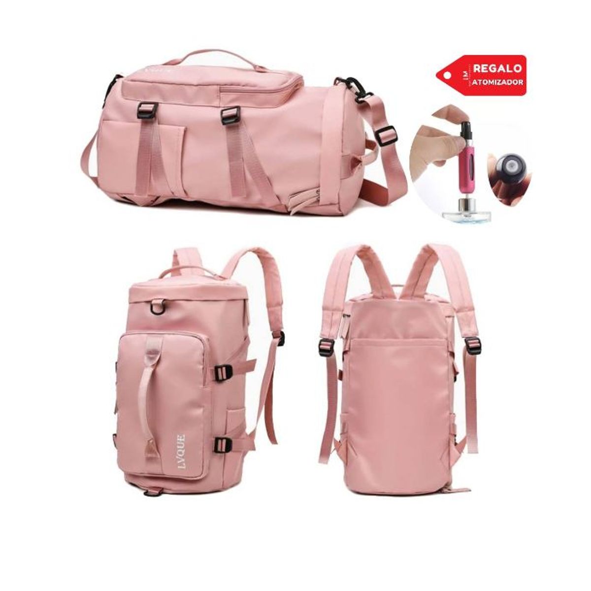 GENERICO - Mochila Bolso de Viaje Multiusos Bolsa de Gimnasio Maleta Deportiva