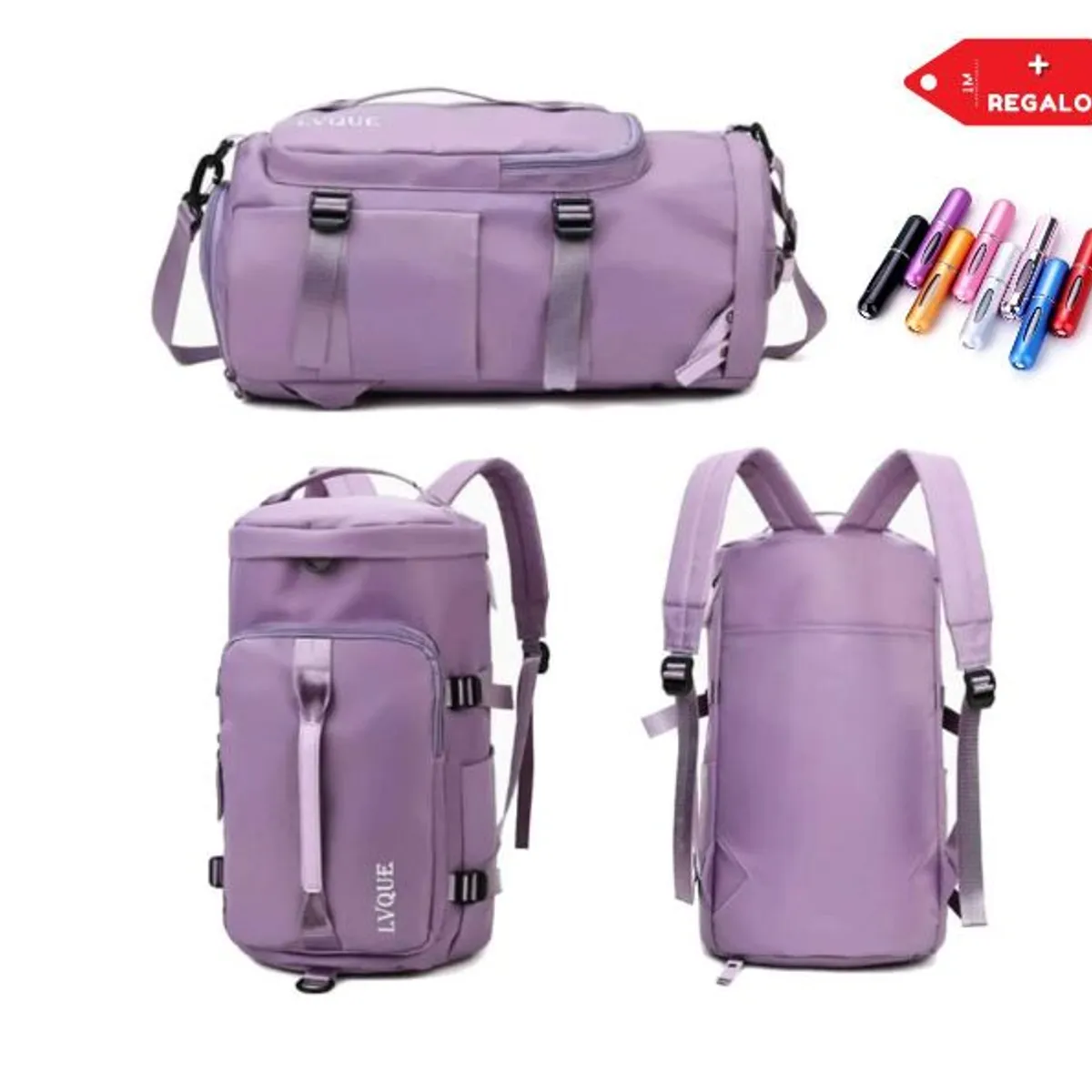 GENERICO - Mochila Bolso de Viaje Multiusos Bolsa de Gimnasio Maleta Deportiva