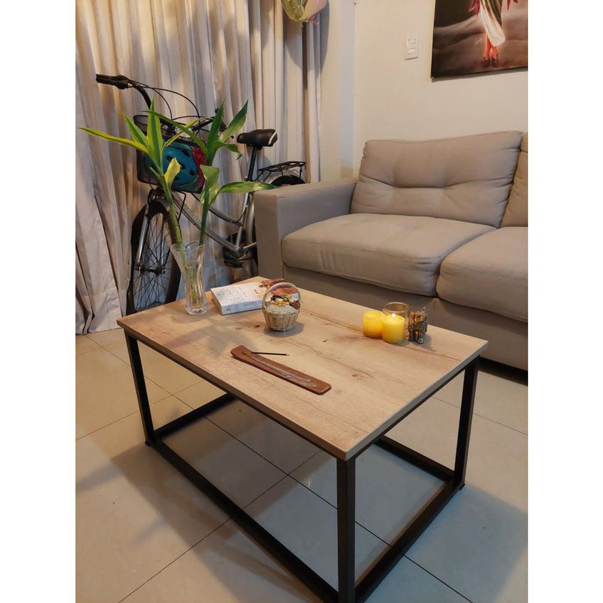 GENERICO - Mesa de centro industrial duna