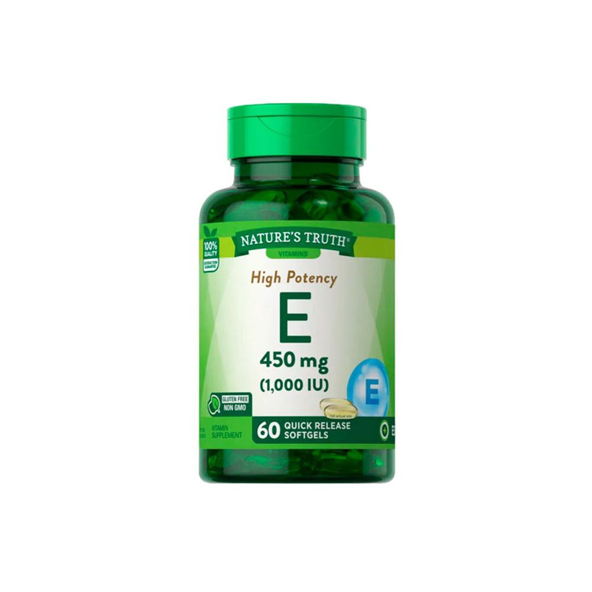 NATURE'S TRUTH - Vitamina E Nature'S Truth 1,000 Iu 60 Softgels