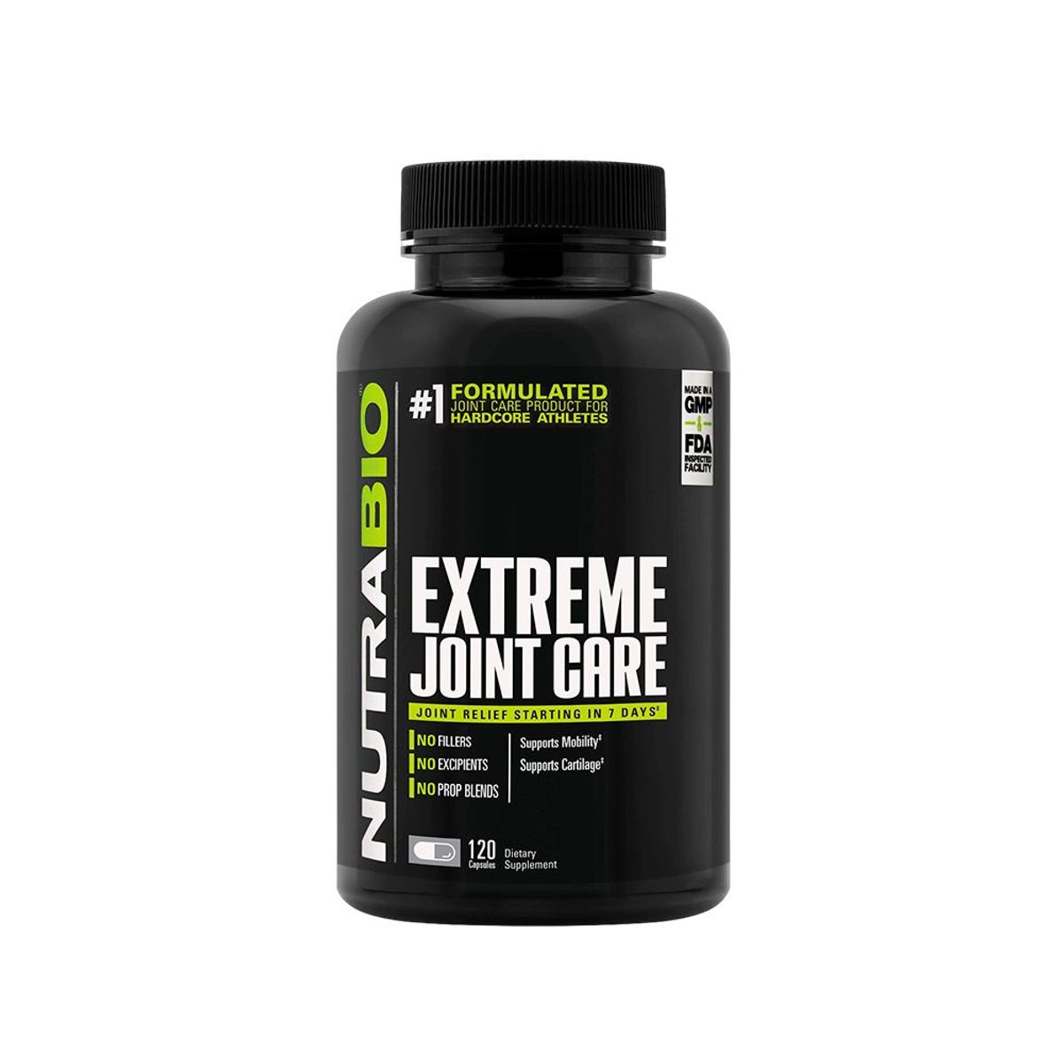 NUTRABIO - Cuidado De Articulaciones Nutrabio Extreme Joint Care 120Cap