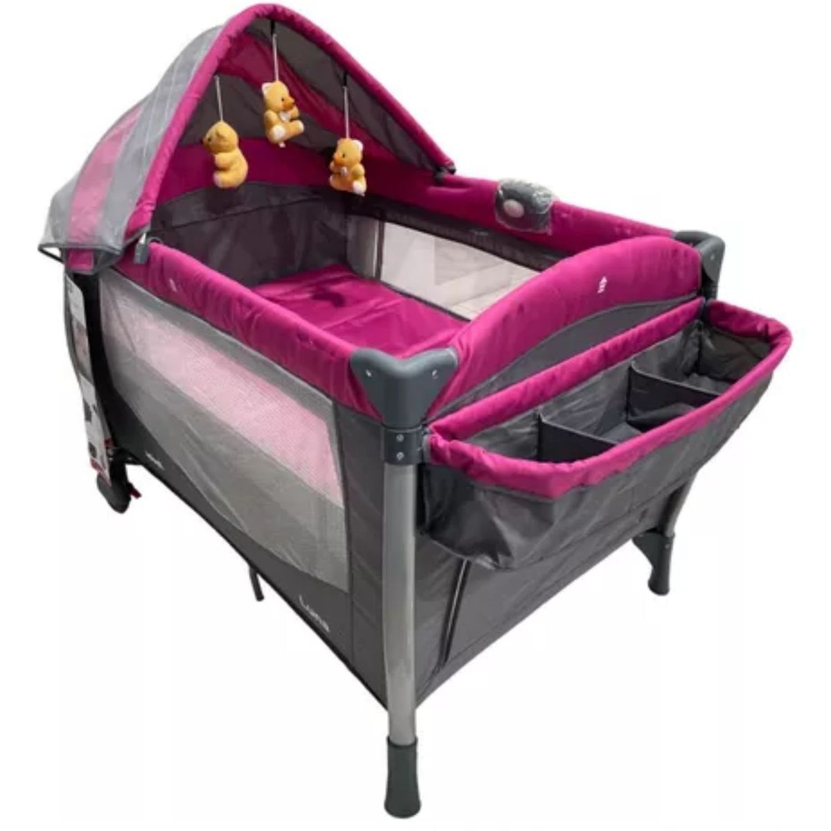 INFANTI - Cuna Corral Cielo - Rosado