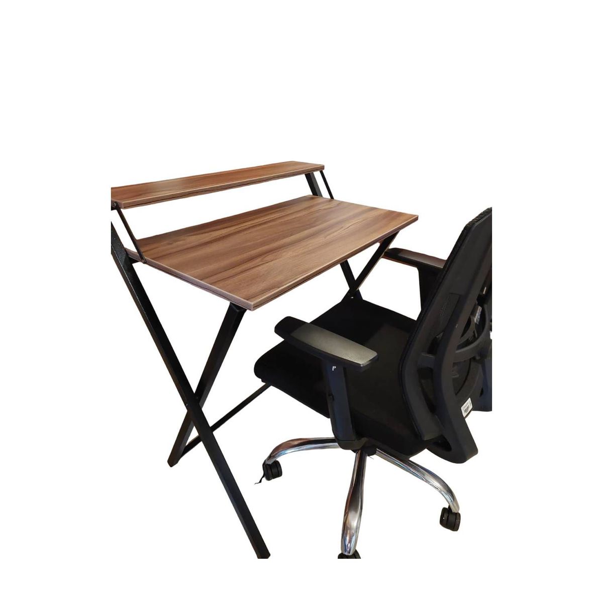 GENERICO - Escritorio plegable XL color nogal