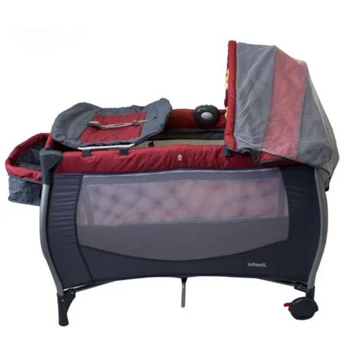 INFANTI - Infanti - Cuna Corral Luna - Rojo