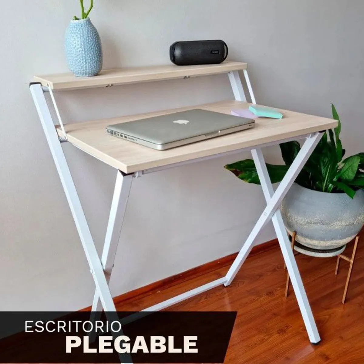 GENERICO - Escritorio plegable crema