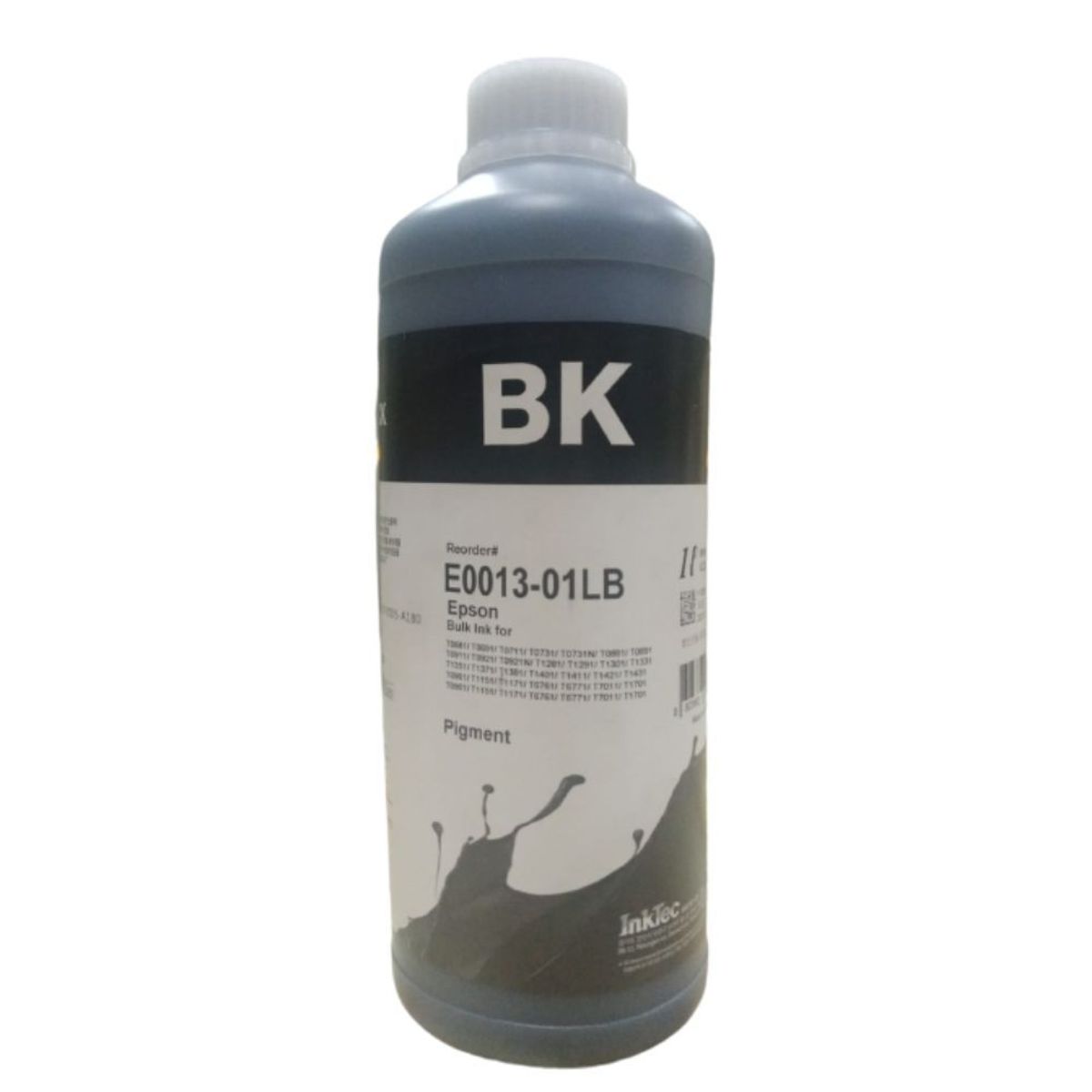INTEC - Tinta Epson Pigmentada E001 Pack 1 Litro Black Cian Yellow Magenta