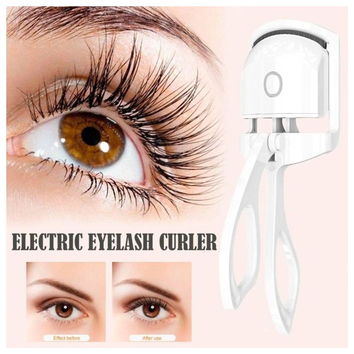 OEM - Rizador de Pestañas Eléctrico Blanco