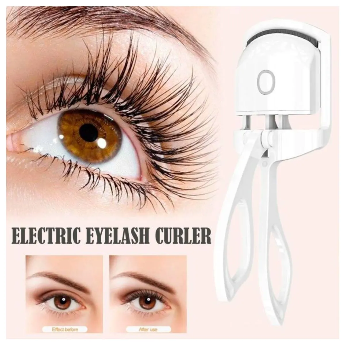 OEM - Rizador de Pestañas Eléctrico Blanco