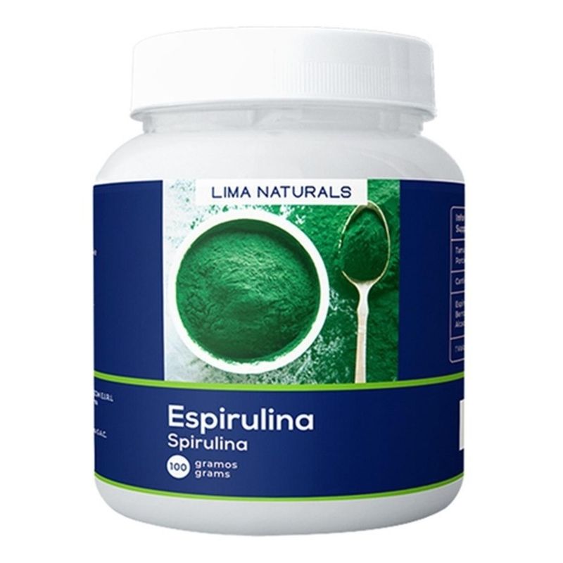 LIMA NATURALS - 01 Pomo Espirulina Lima Naturals 100 gr