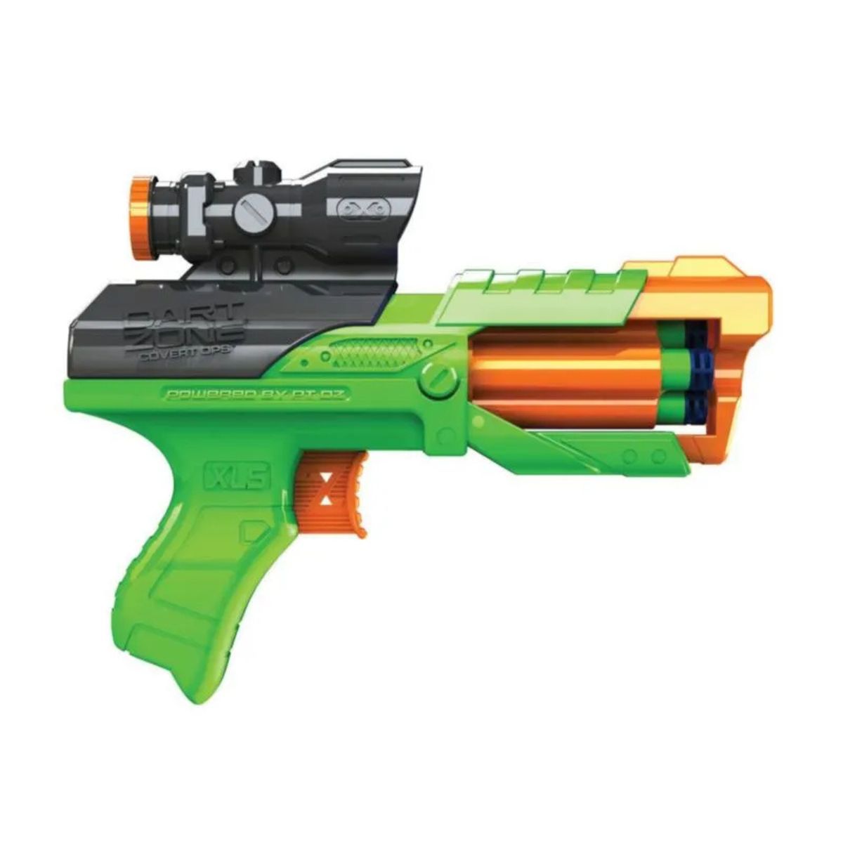 DART ZONE - Lanzador de Dardos Tiro Rápido Blaster + 25 Dardos