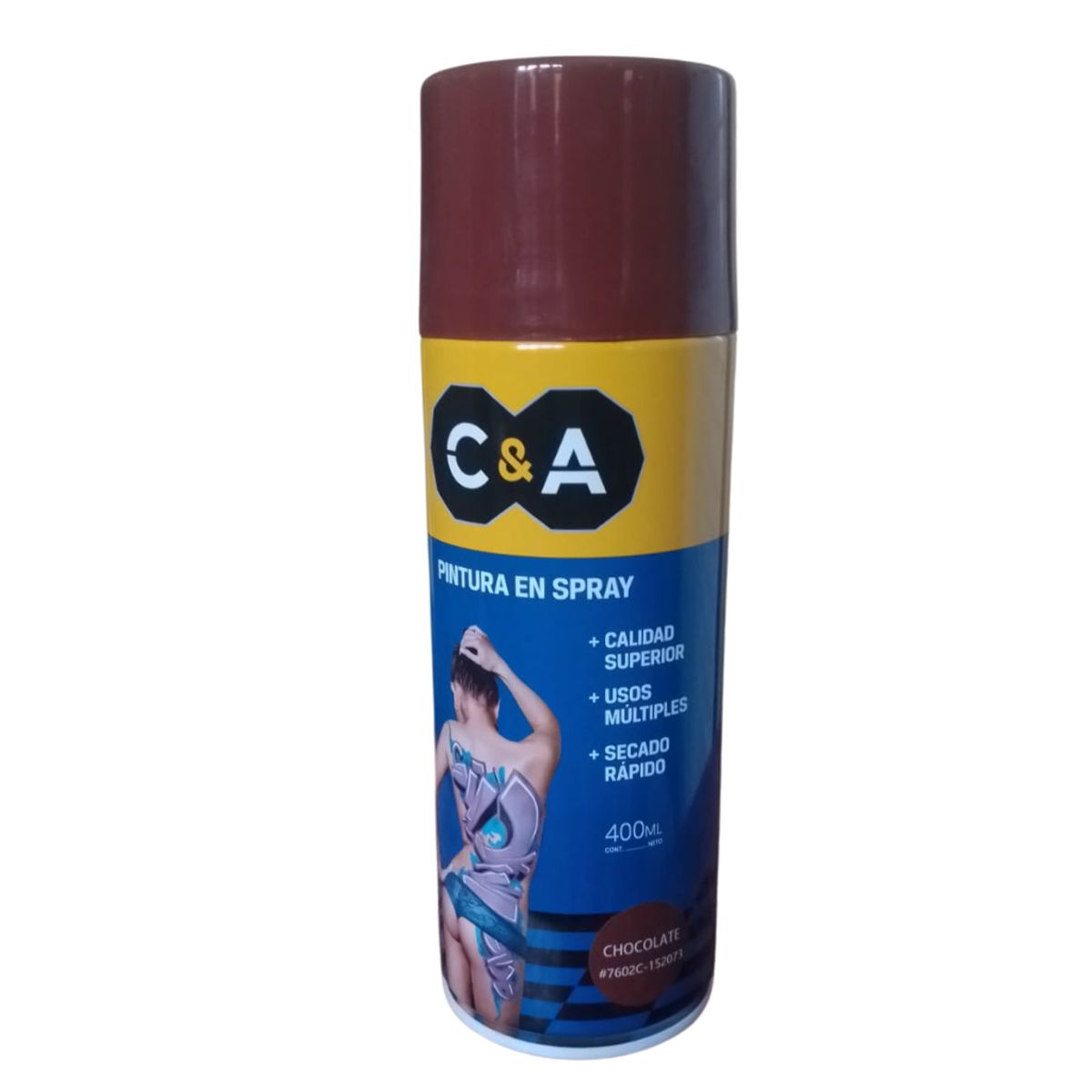 C AND A TOOLS - Pintura Spray C&A Chocolate #7602C  -  Marron