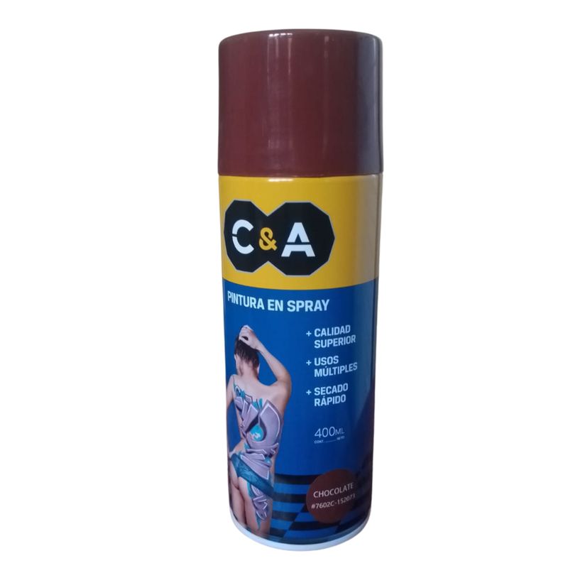 C AND A TOOLS - Pintura Spray C&A Chocolate #7602C  -  Marron