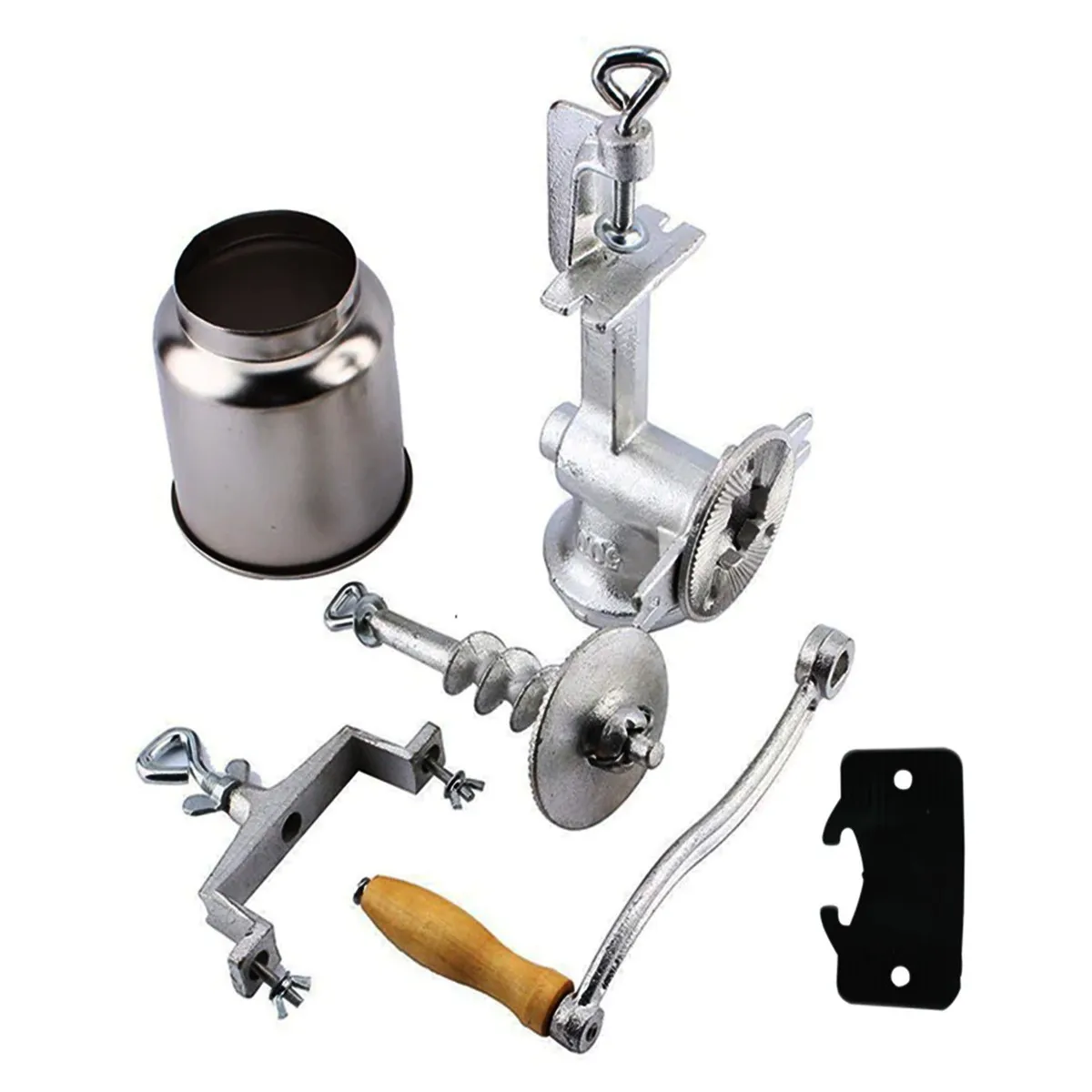 GENERICO - Molino para Granos Manual Marca Corona con Tolva Alta