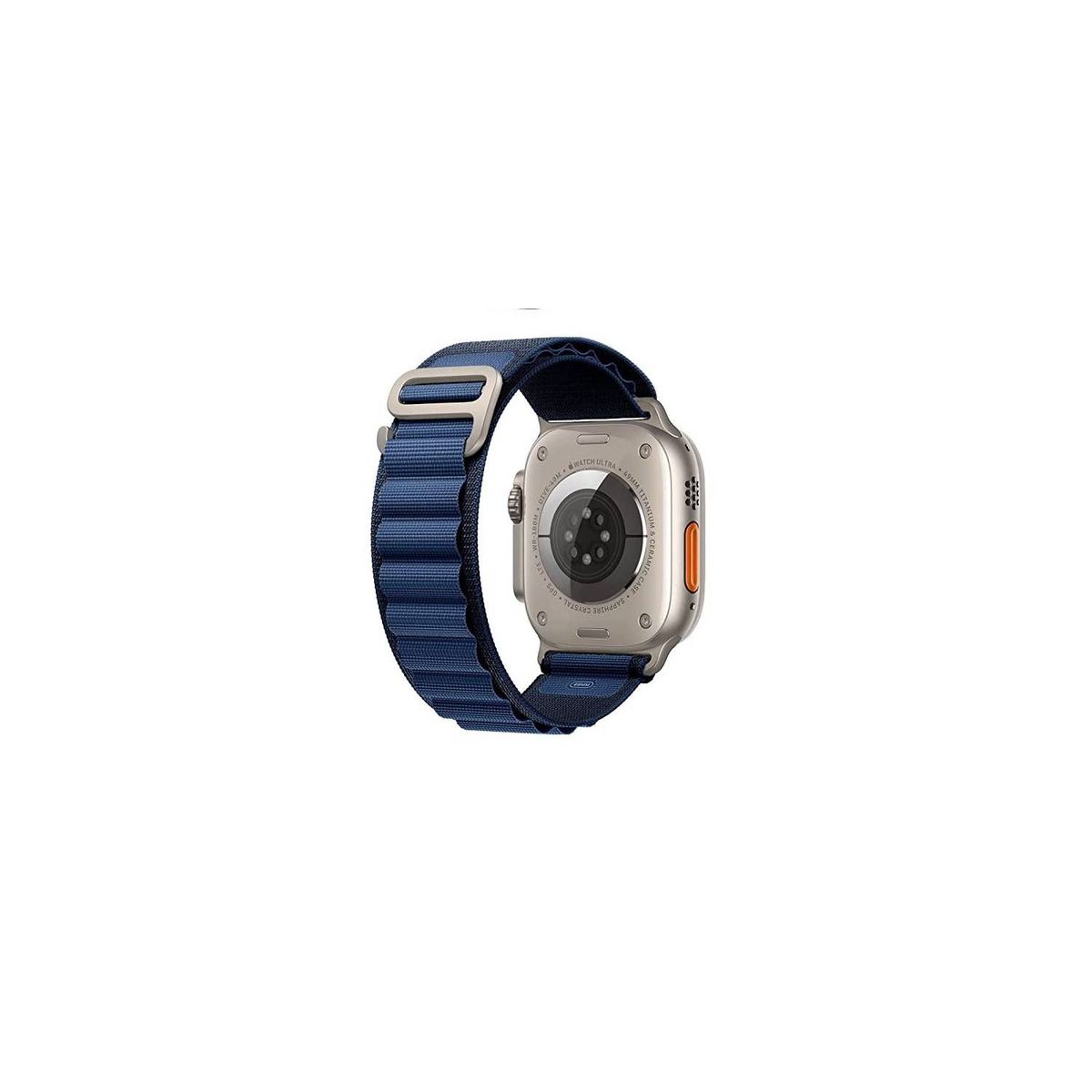 GENERICO - Correa de Nylon Para Apple Watch Azul 42mm 44mm 45mm 49mm