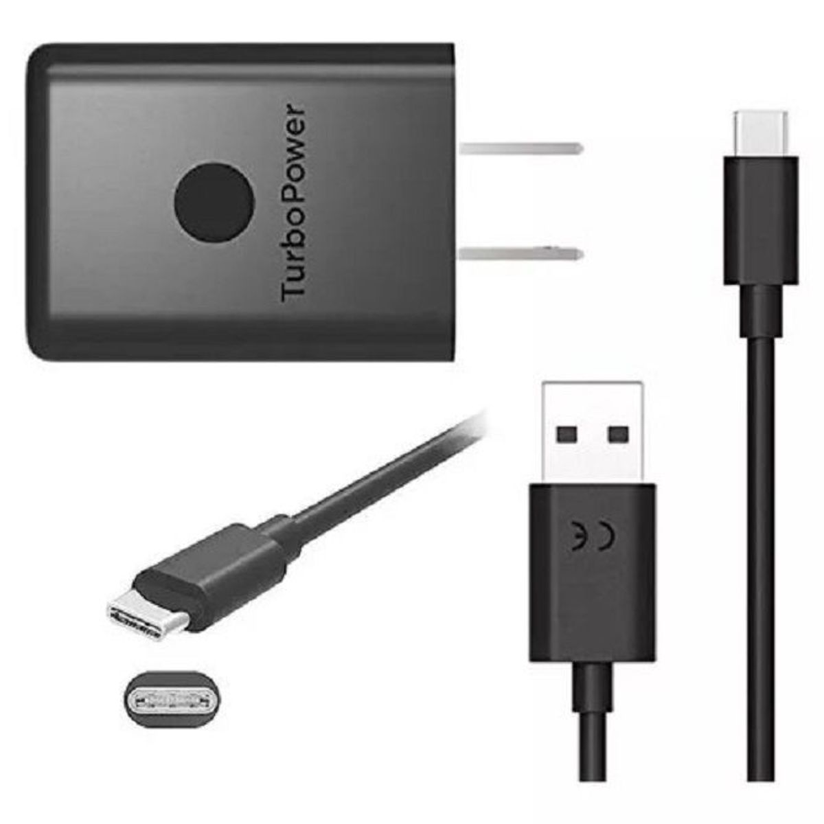 MOTOROLA - Cargador carga rápida Motorola Moto G8 Power