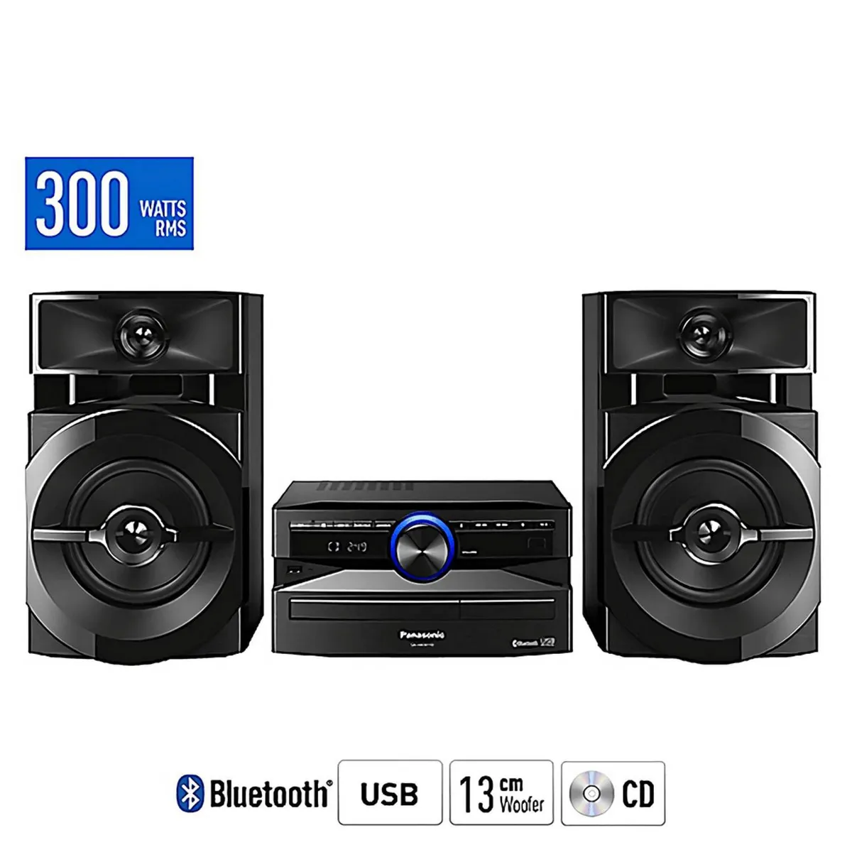 Minicomponente Panasonic SC-AKX110 Bluetooh 300 Watts, marca Panasonic - Foto Principal