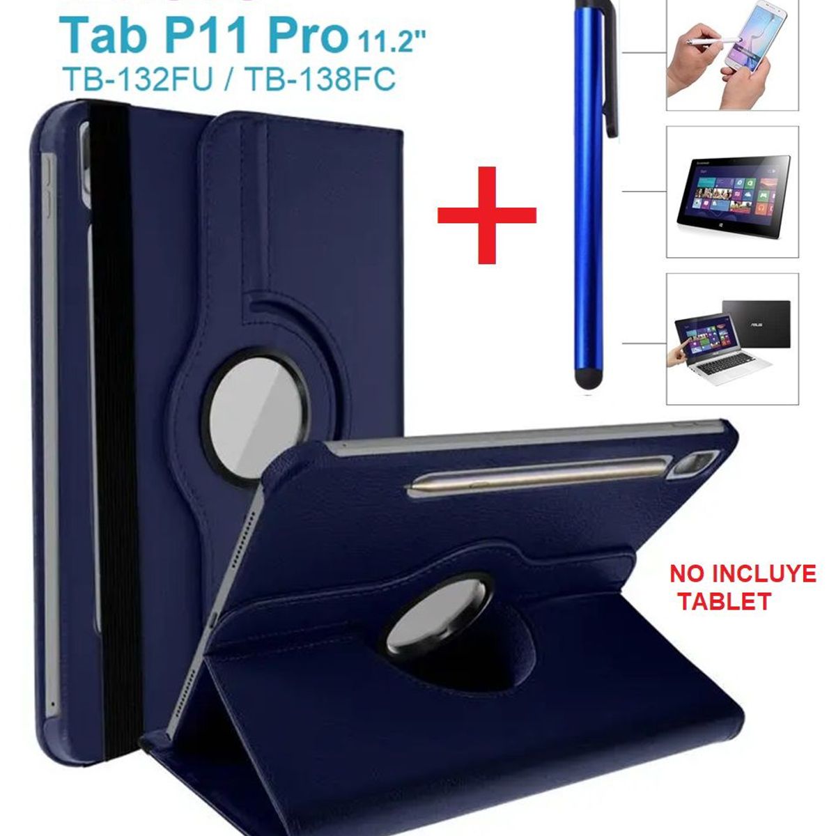 GENERICO - Funda Case Con Lapiz Optico para Lenovo Tab P11 Pro 2da Gen TB-132FU
