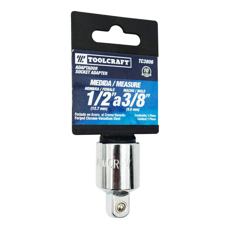 TOOLCRAFT - Adaptador De 1/2 A 3/8 Toolcraft Tc3806