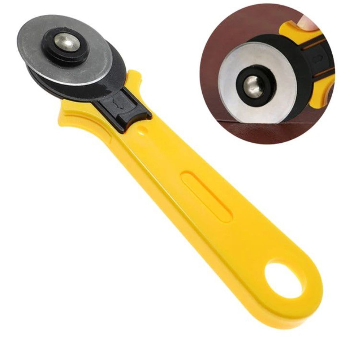 GENERICO - Cutter Rotativo Cortador 45mm Circular Manual