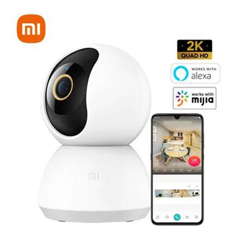 XIAOMI - Cámara de Seguridad IP Xiaomi Mi 360° Home Security 2K
