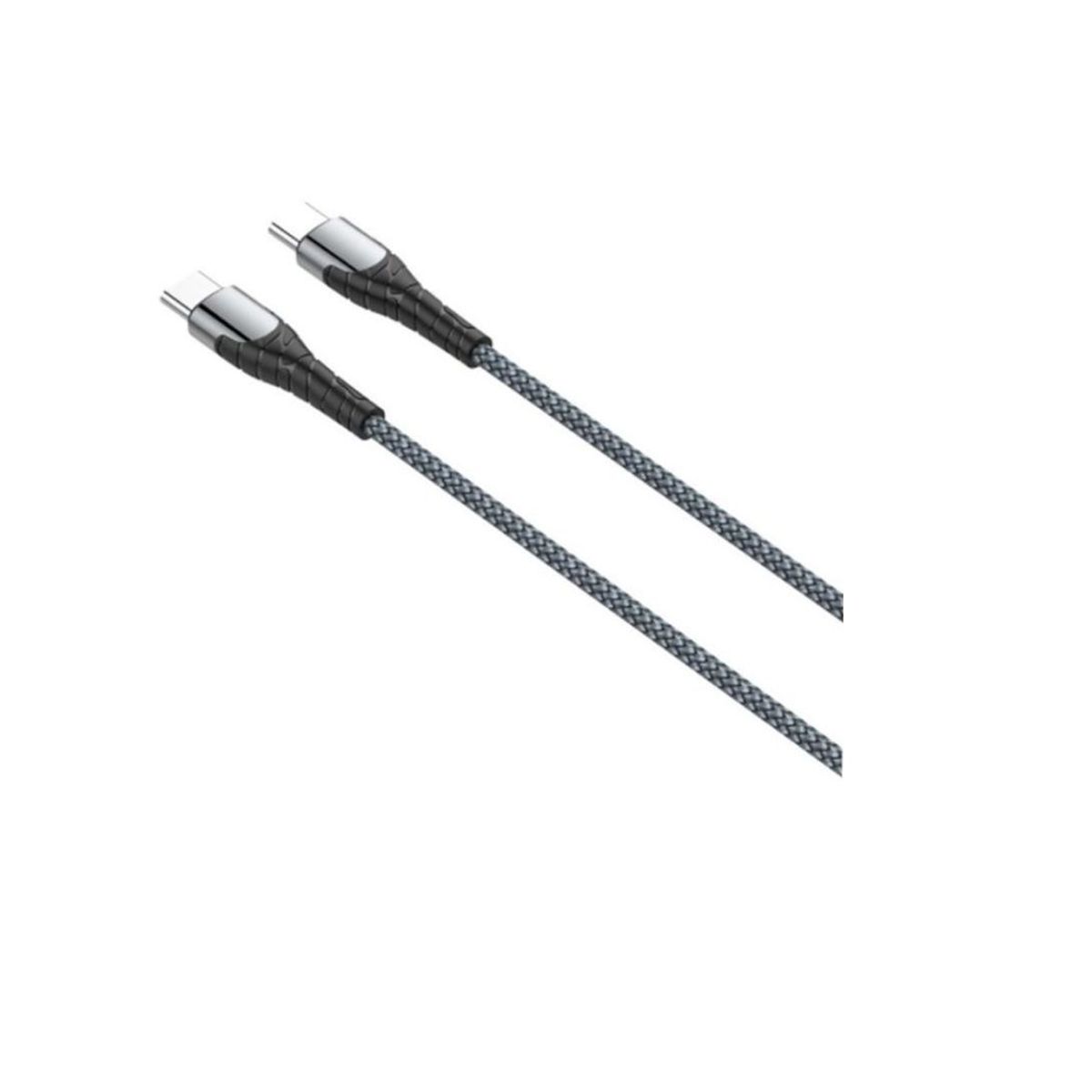 LDNIO - Cable USB C a C de Datos y Carga 2m para S21 S22 S23 Ultra Ipad Pro