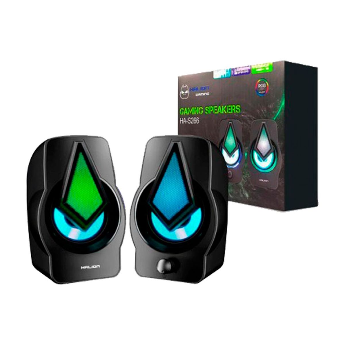 HALION - Parlante Gamer RGB - HA-S266