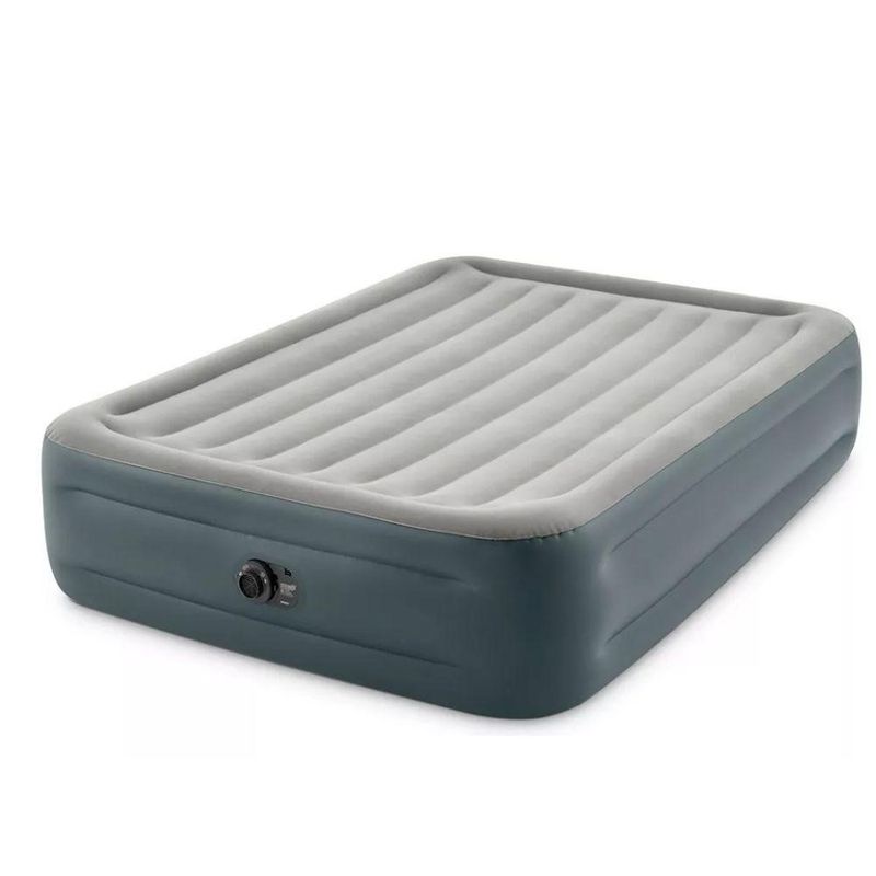 INTEX - CAMA COLCHON INFLABLE QUEEN INTEX  ELECTRICO