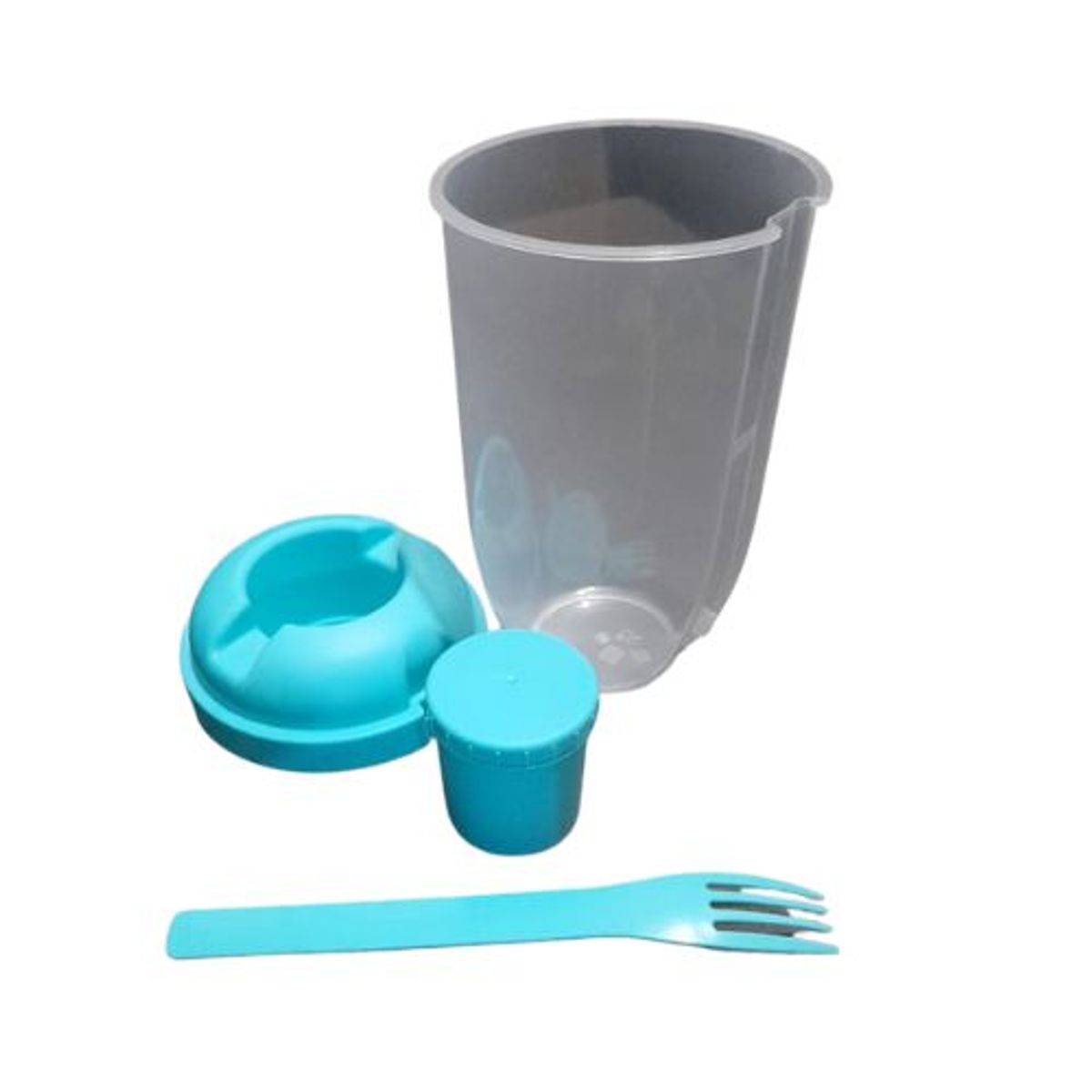 GENERICO - 2 PORTA ENSALADA CON CONTENEDOR PARA ALIÑO  color varon