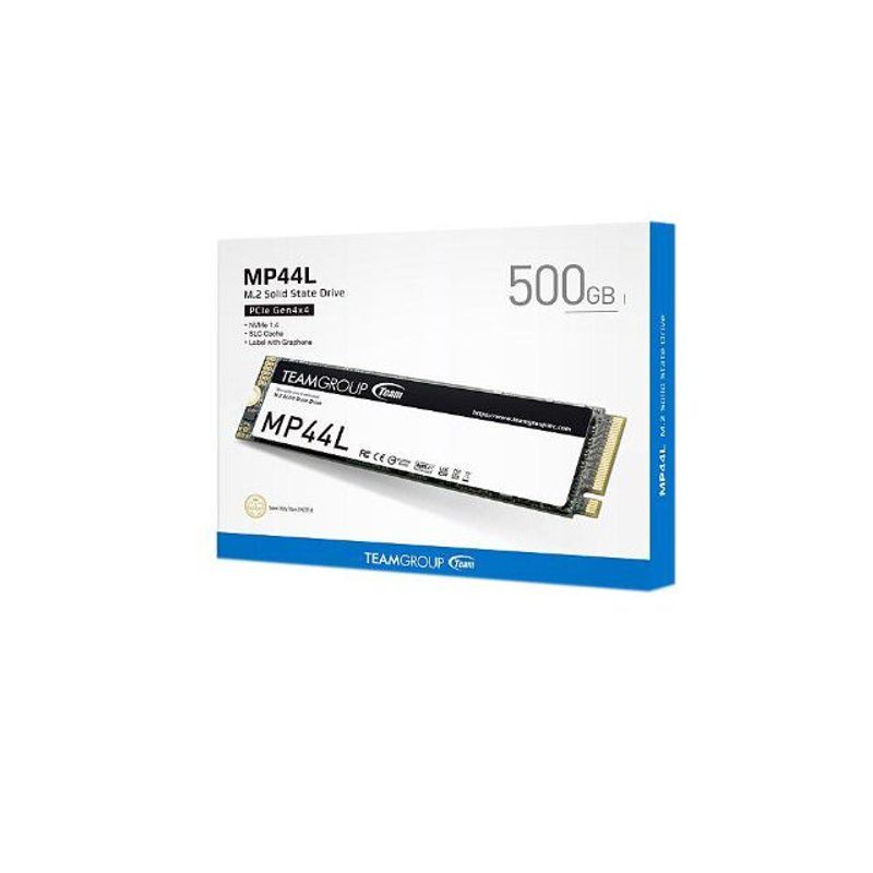 TEAMGROUP - Disco solido TEAMGROUP 500GB MP44L NVME M2 PCIE GEN 4