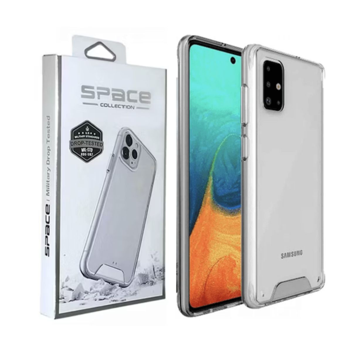 SPACE - Case Space Transparente Samsung A71 5G