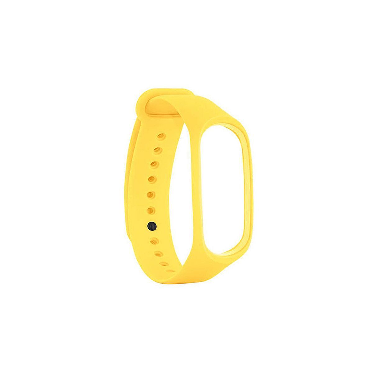 GENERICO - Correa de Silicona Para Xiaomi Mi Band 7- Amarillo