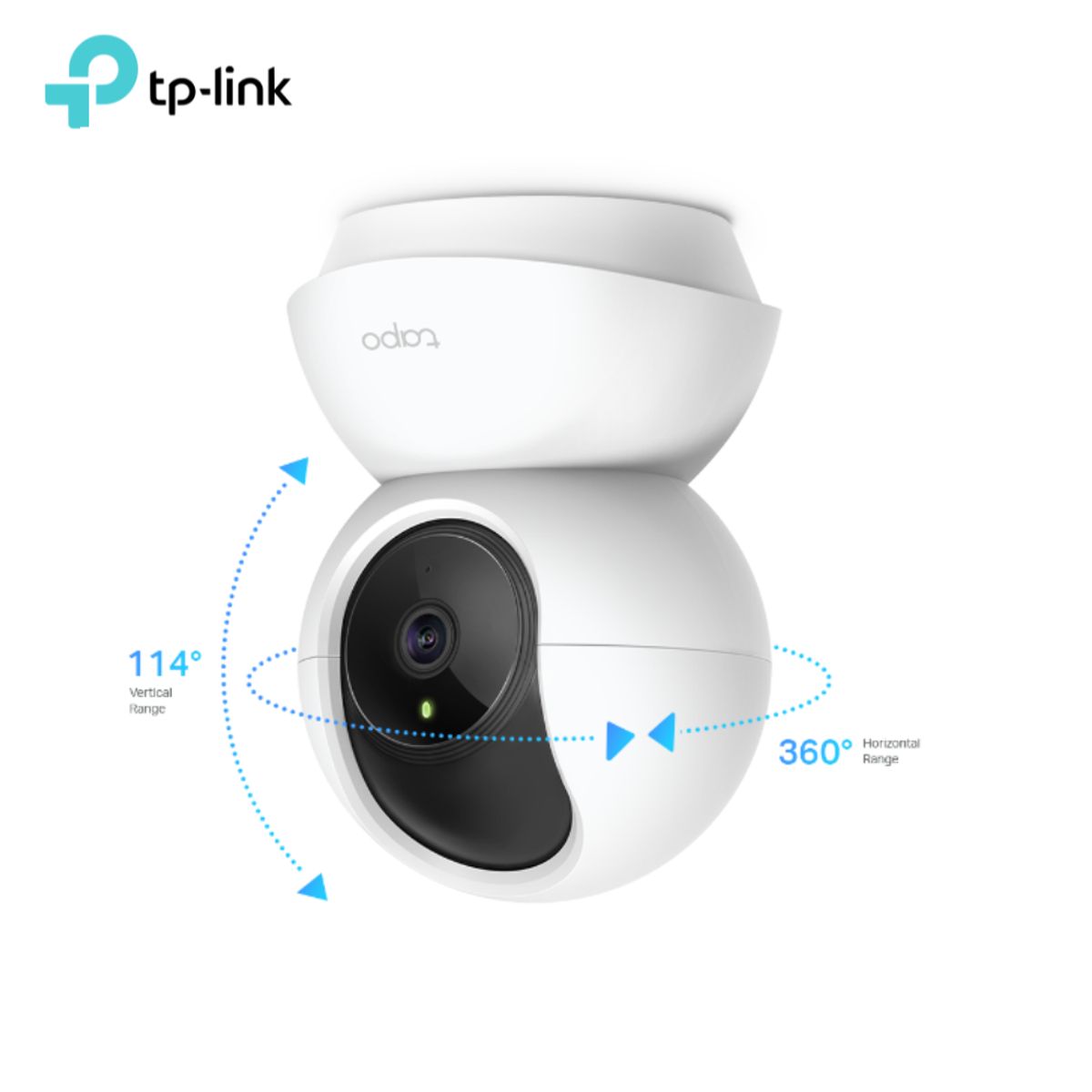 TP LINK - Cámara de seguridad para interiores Full-HD Tapo-C200 - Tp-Link + SD 64 GB