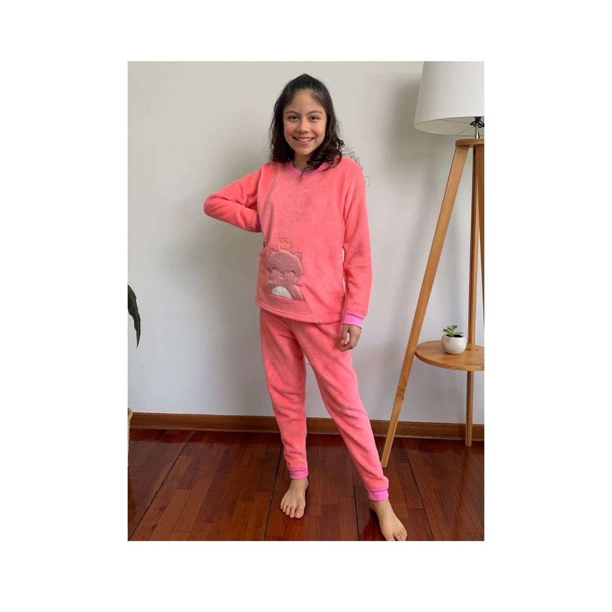 SOÑALIERE - Pijama Peluche Felpa de Niña