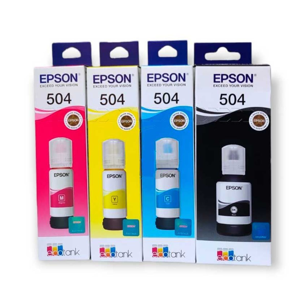 EPSON - Kit de Tintas Epson T504 cmybk l6171 L4260 L6270  L4160