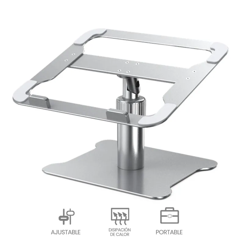 S&T - Soporte para Laptop Corporativos ST For Business Aluminio HF131 Silver