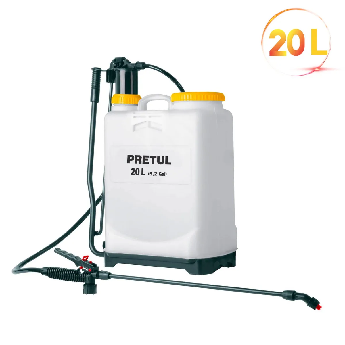 PRETUL - Fumigador de 20L manual de mochila Pretul
