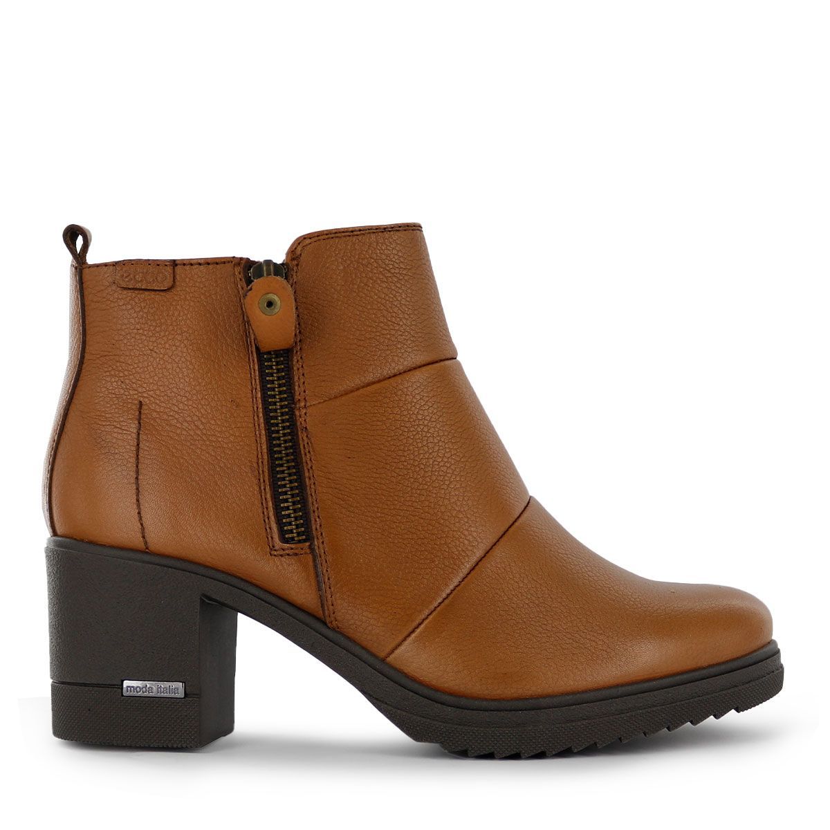 ECCO - Botas Mujer Ecco Virginia02 Toffee Cuero