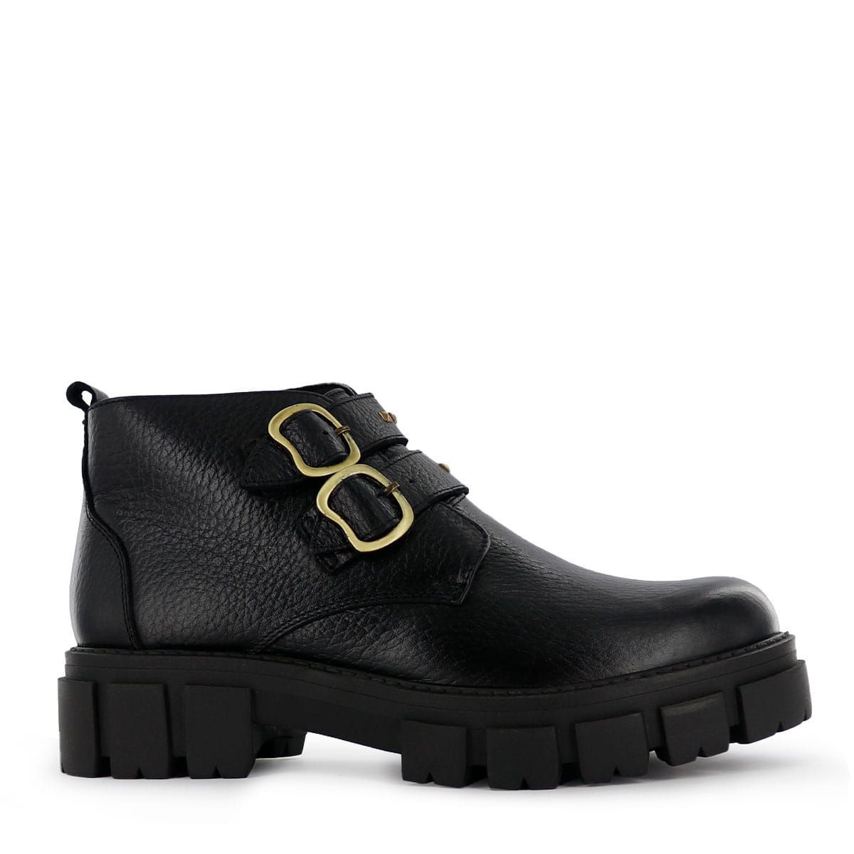 ECCO - Botas Mujer Ecco Cleo01 Negro Cuero