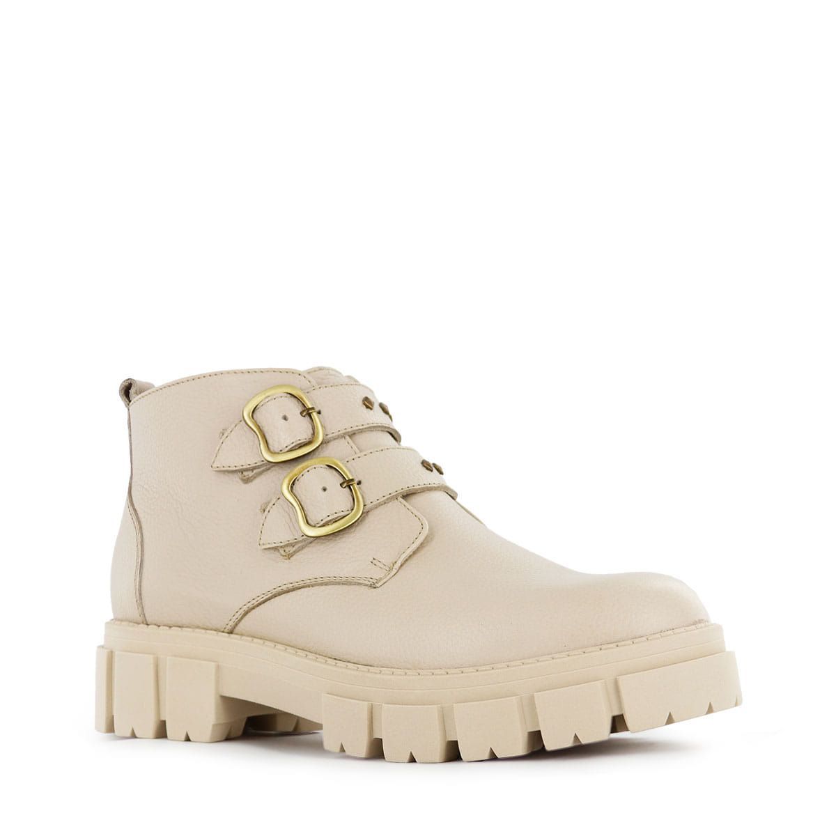 ECCO - Botas Mujer Ecco Cleo01 Nude Cuero