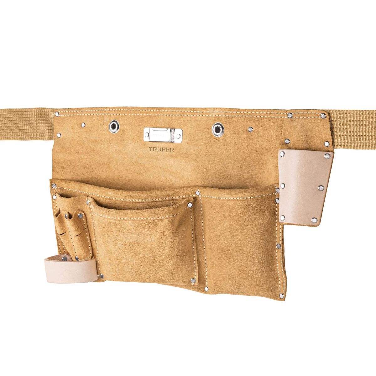 TRUPER - Porta herramientas 9 compartimentos cinturón ajustable