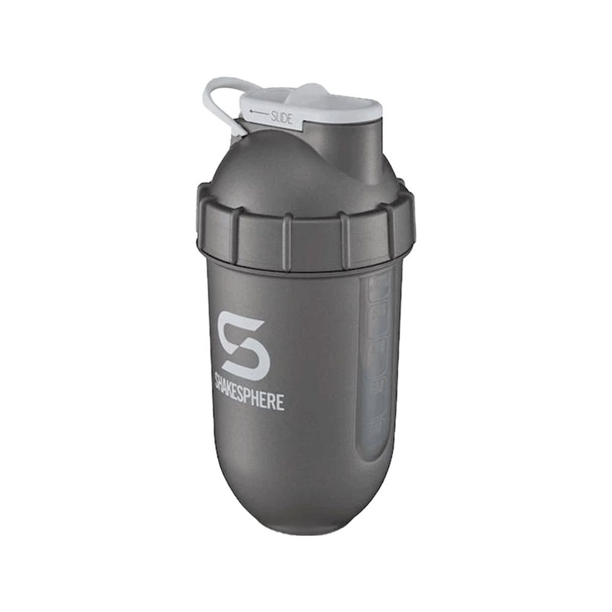 SHAKESPHERE - Shaker Bottle 700ML Tumbler View Gun Metal