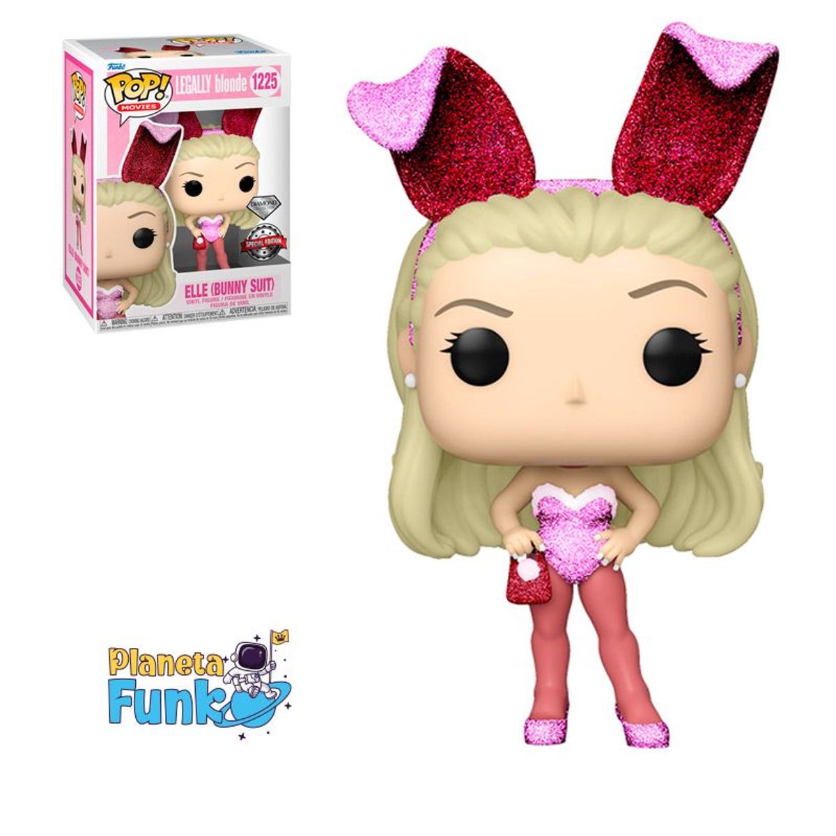 FUNKO - FUNKO POP LEGALMENTE RUBIA ELLE BUNNY SUIT DIAMOND