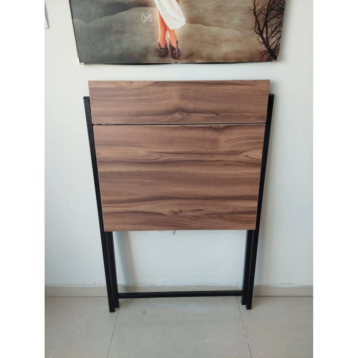 GENERICO - Escritorio plegable color terracota