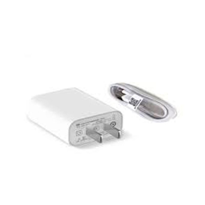 GENERICO - Cargador(18w)rápido mdy-08/cable c-note 7 note 8 mi a1 mi a2 mia3