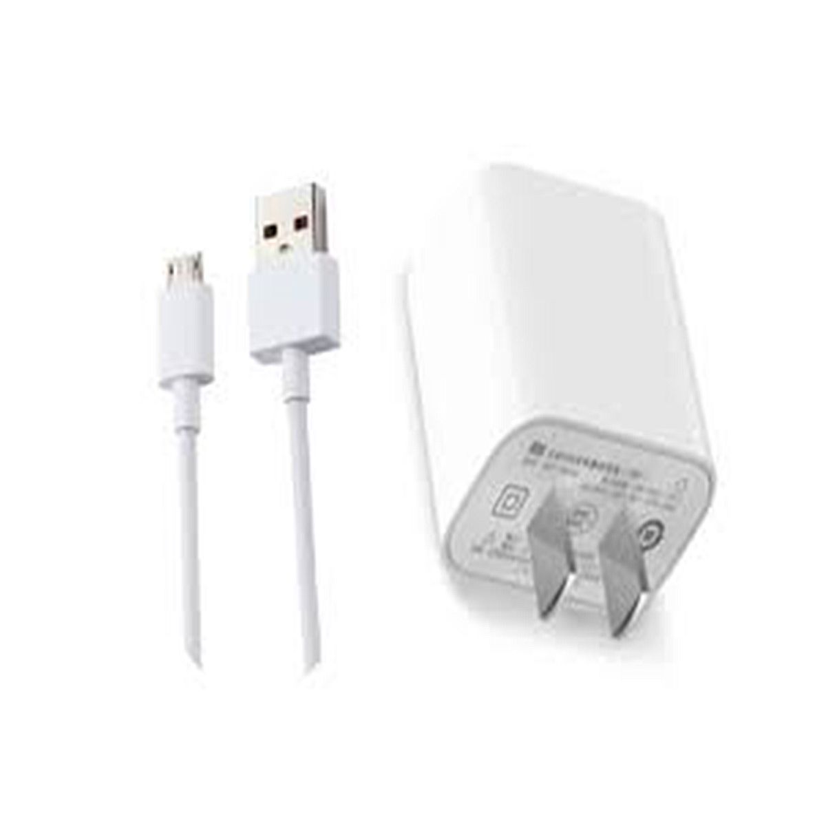 GENERICO - Cargador rápido 18w y cable tipo v8 mdy-08 para Xioami - blanco