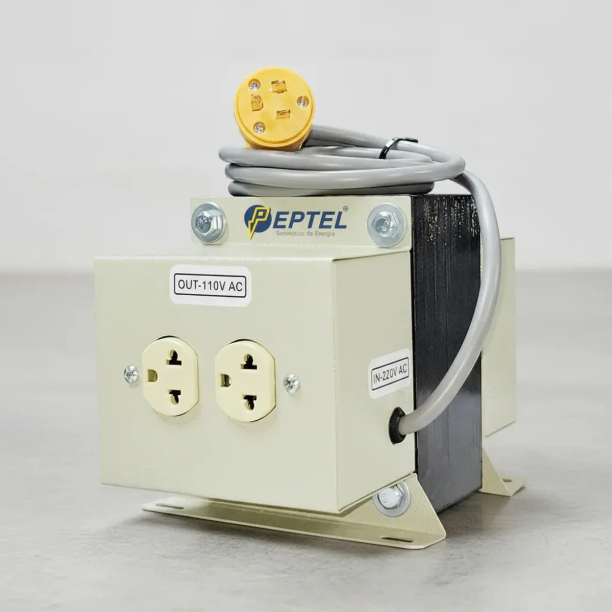 PEPTEL - Autotransformador monofásico PEPTEL 220V a 110V 1000W