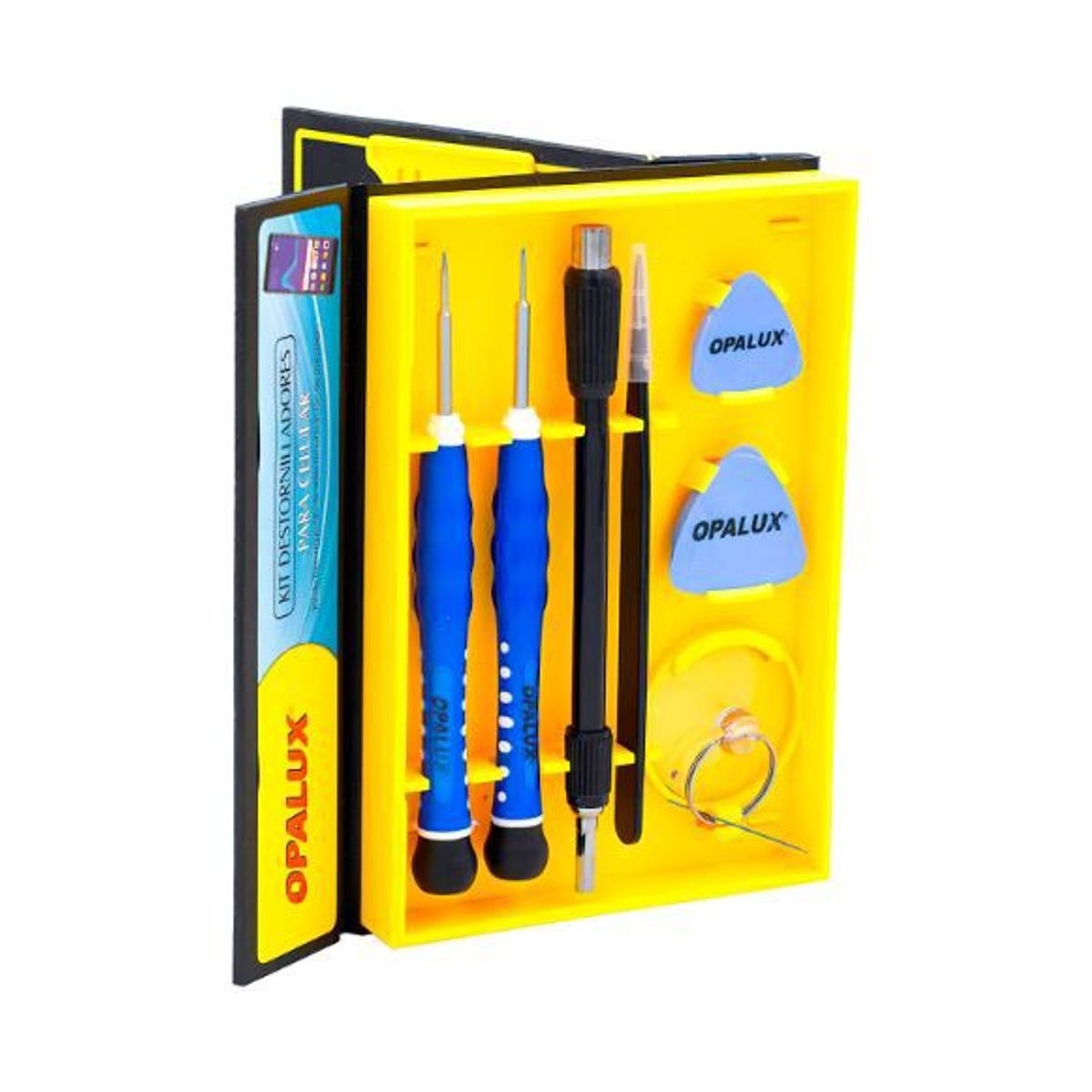 OPALUX - Kit de Destornilladores 38 en 1 para Celular OP-PER38 OPALUX