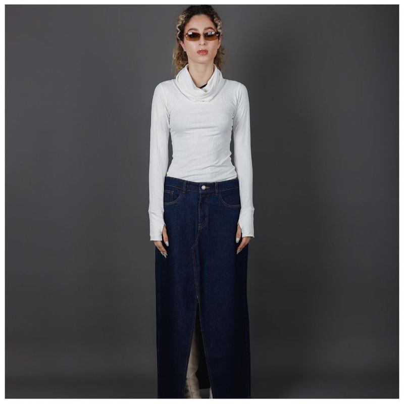 BETWEEN US - Alba Skirt Denim between us