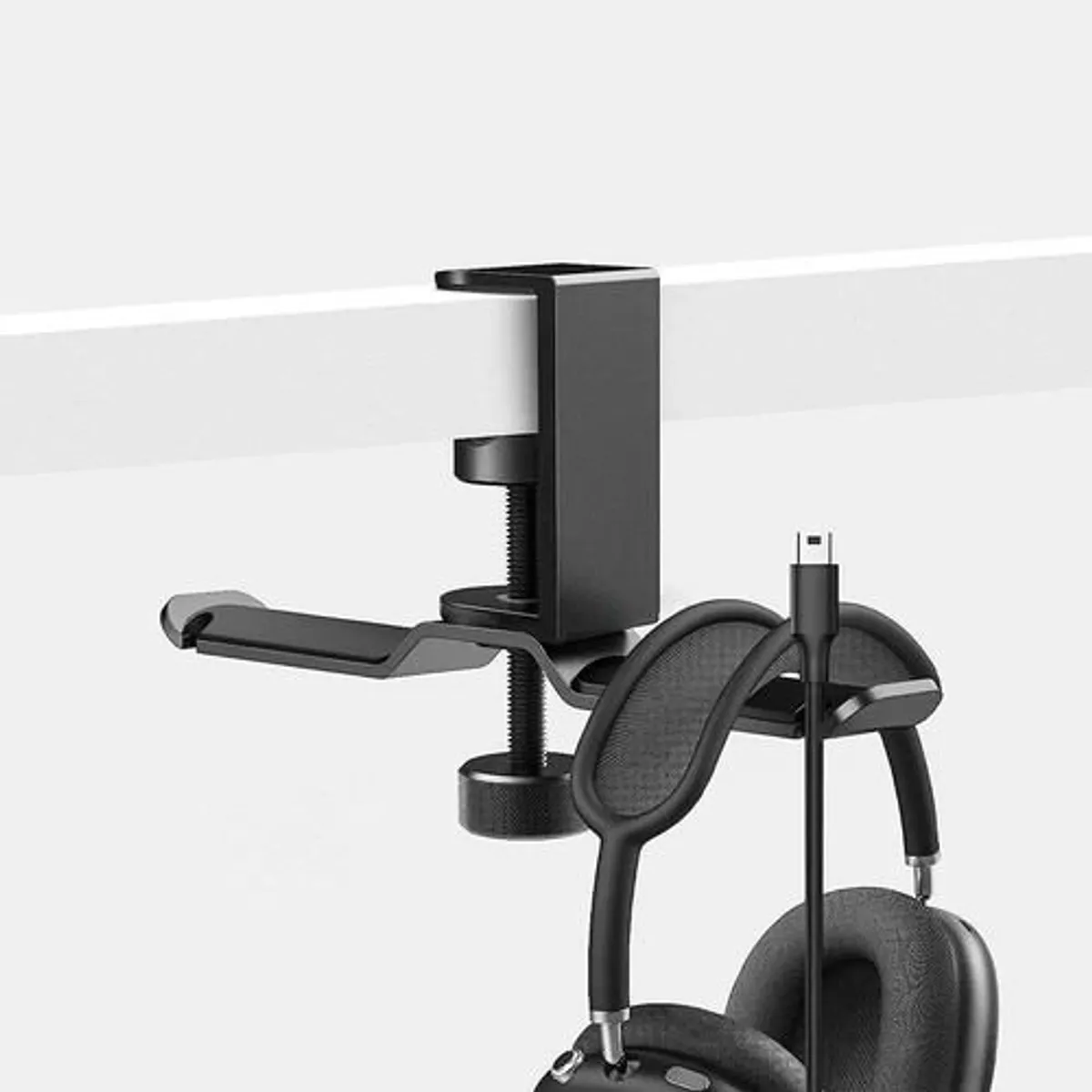 GENERICO - MONTECH - Soporte Doble para Audífonos con Abrazadera